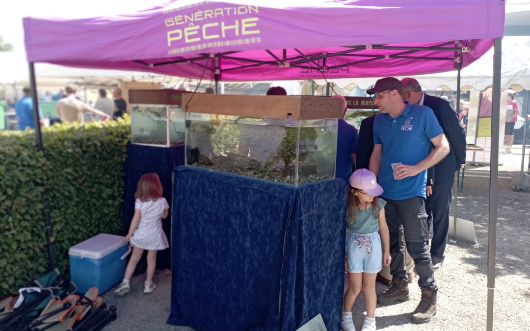 Présence de la fédération 53 Pêche – 8 juin 2025